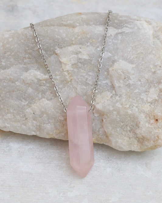 Rose Quartz Necklace