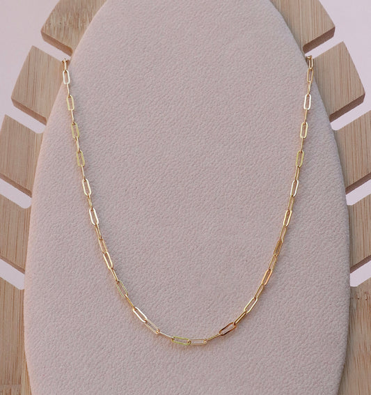 Dainty Paperclip Chain