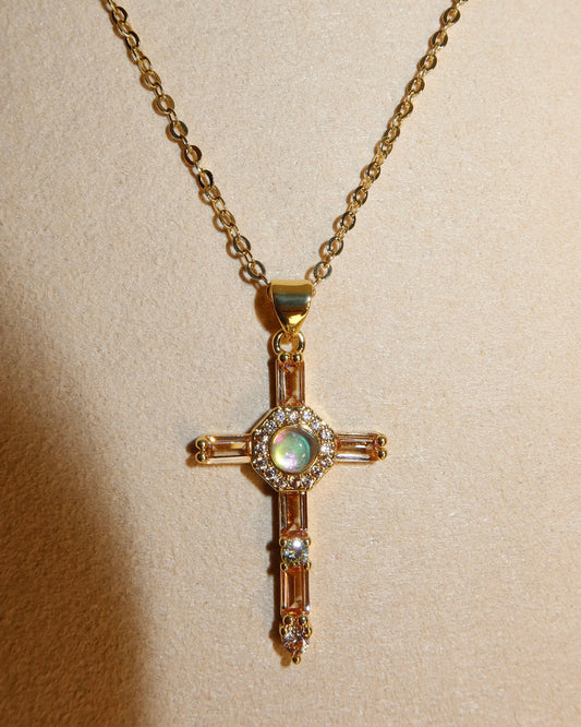 Divine Cross Necklace