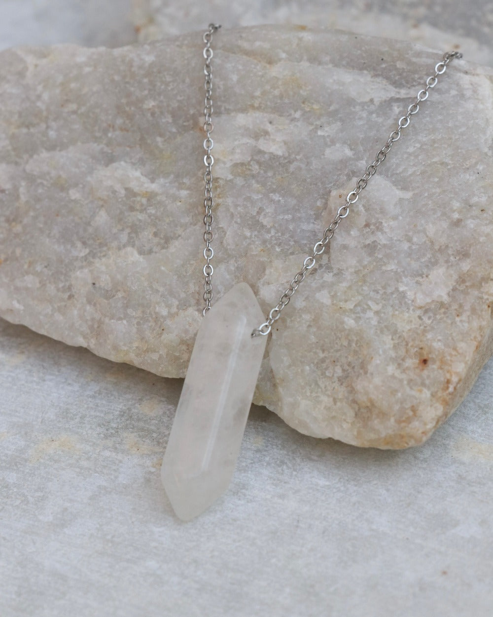 Clear Quartz Necklace