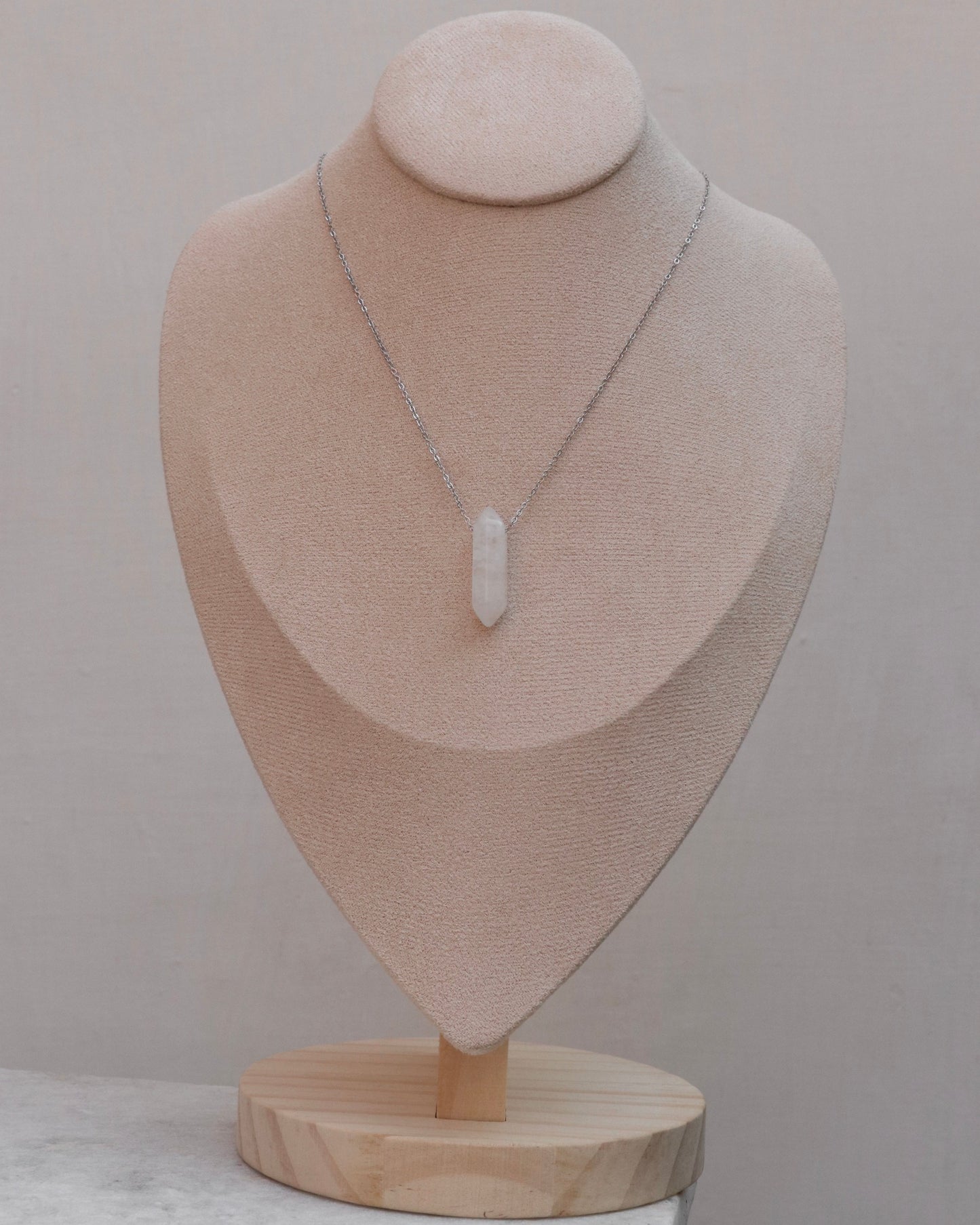 Clear Quartz Necklace