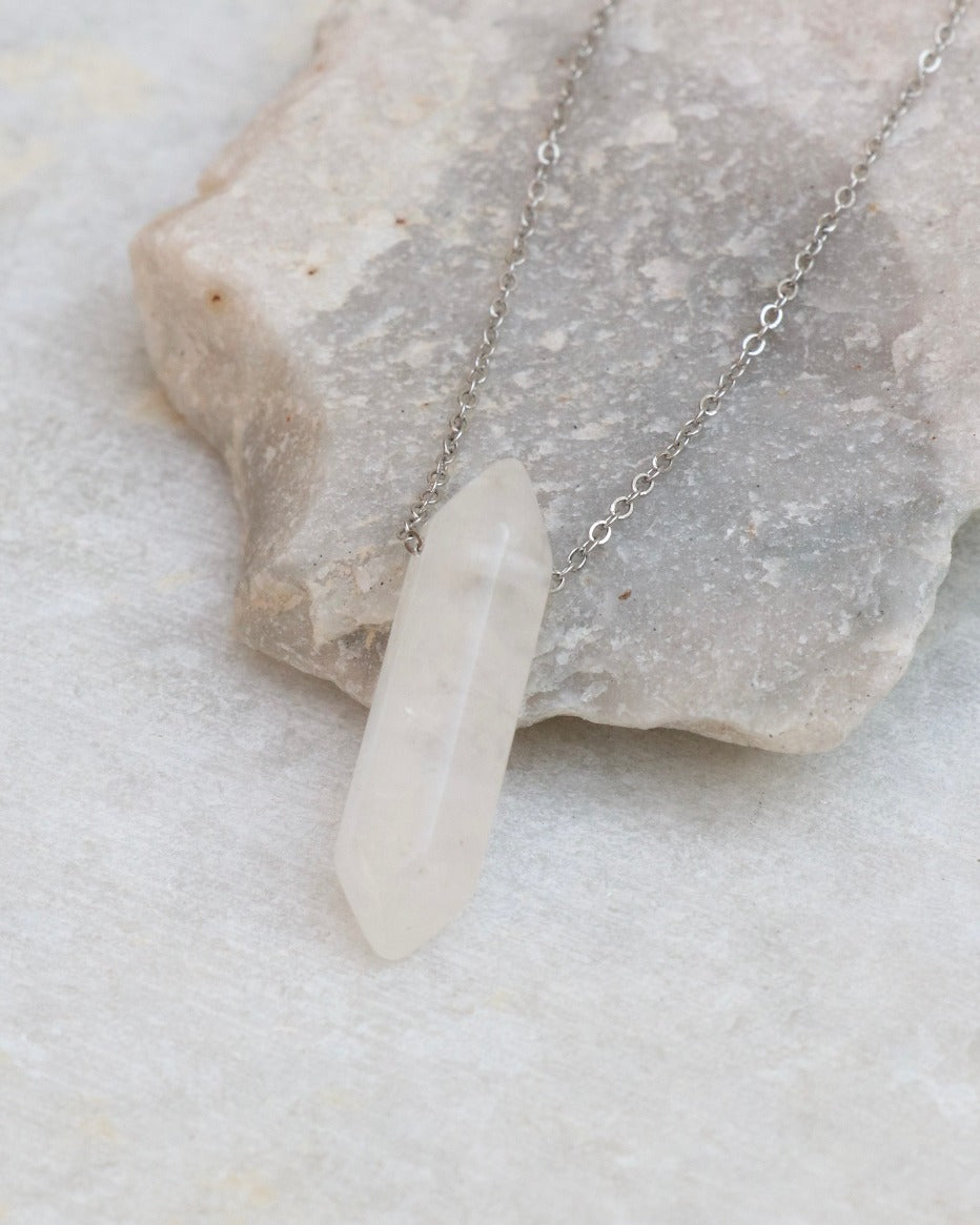 Clear Quartz Necklace