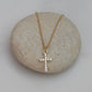 Tiny Cross Necklace