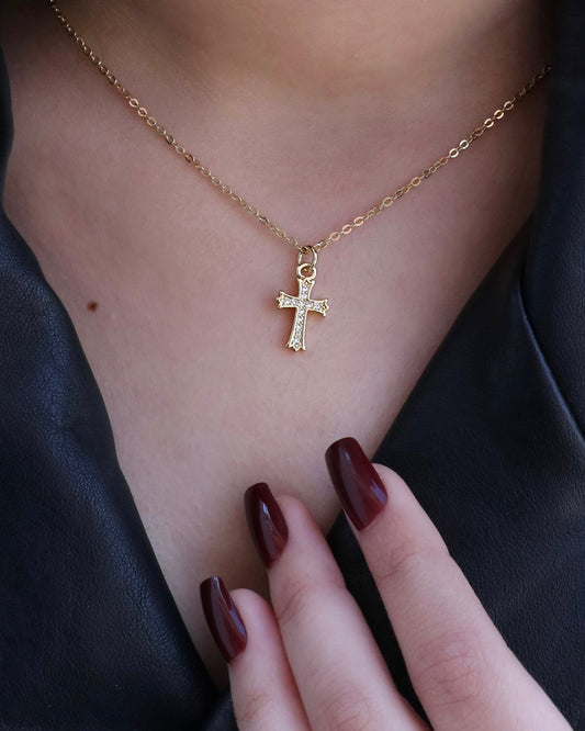 Mini Cross Necklace