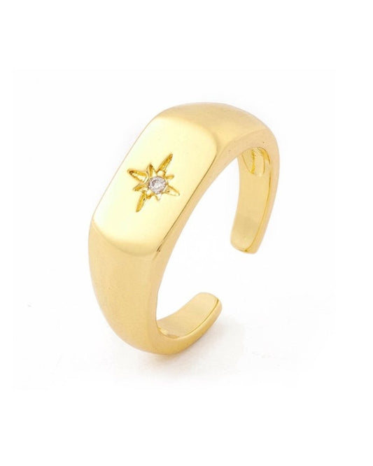 Star Signet Ring