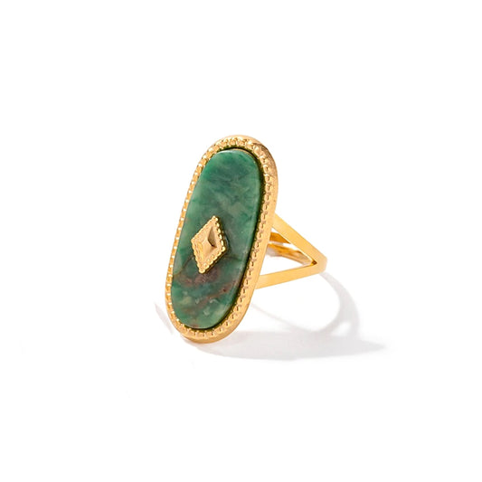 African Jade Ring