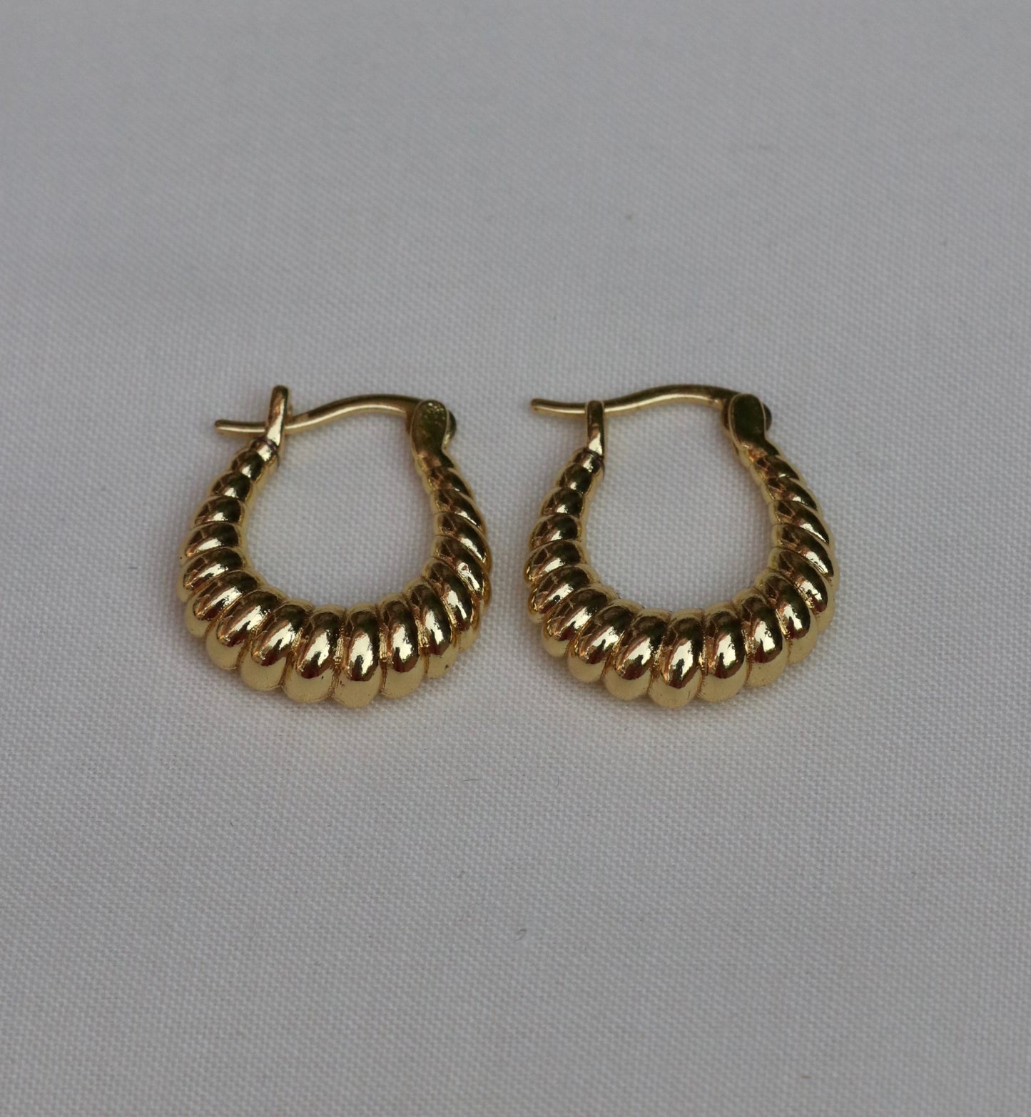 Vintage Shrimp Hoops