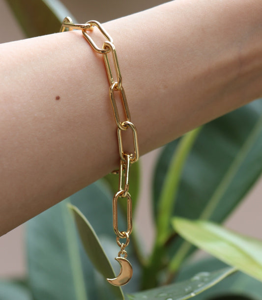 Mila Paperclip Chain Bracelet